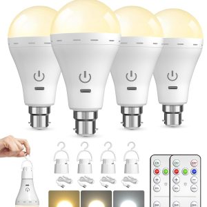 Rechargeable light bulbs