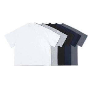 High round neck T- shirt